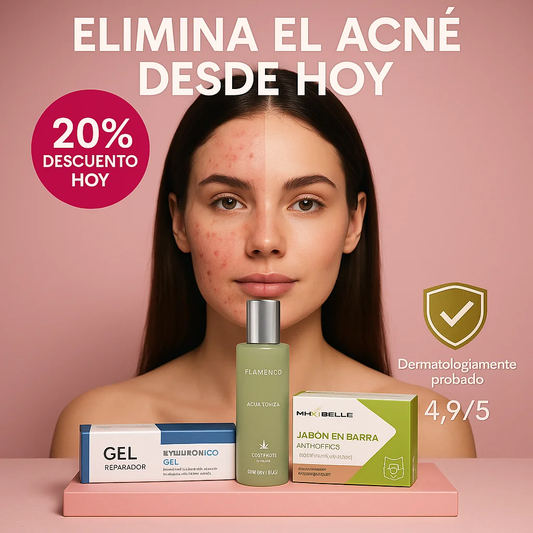 VeléDerssa™ - Tratamiento antiacné 3 en 1
